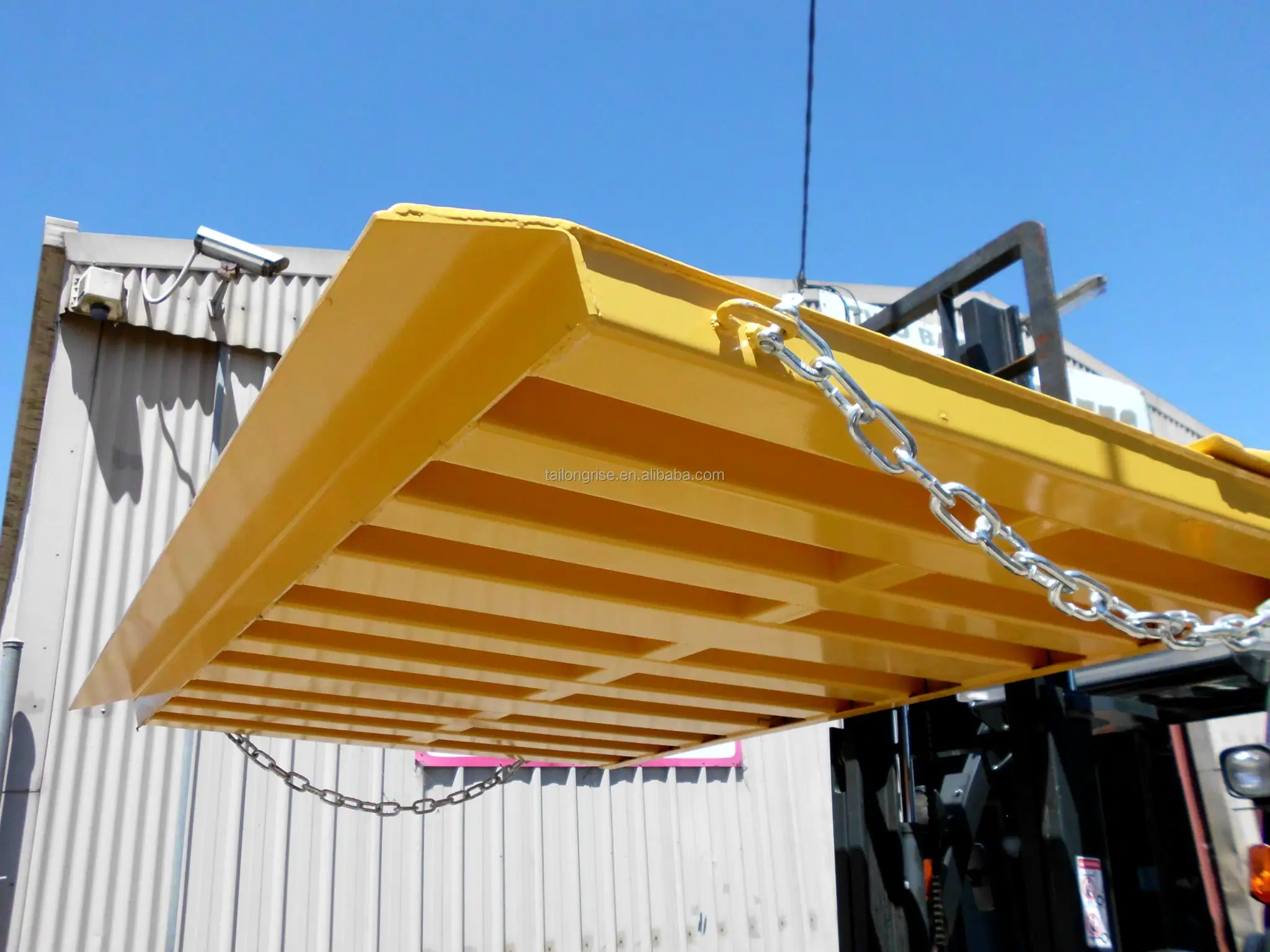 8 Tonnen Kapazität Container Laden/Entladen Rampe Dock Board Platte für LKW Gabelstapler, 70 Zoll x 90 Zoll