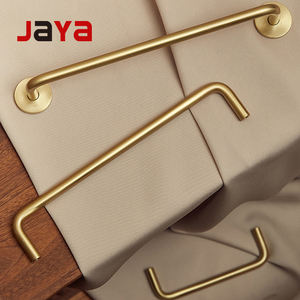 JAYA moderno e minimalista di lusso in ottone con manico in ottone Vintage oro lungo <span class=keywords><strong>per</strong></span> cassetto dell'armadio e porta dell'armadio - Product Image 1