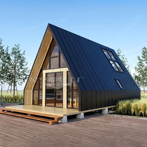 Casa de Madera para Exteriores, Diseño Moderno con Paredes Redondas y Gruesas, para Uso en Hoteles - Product Image 4