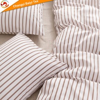 Ensemble de literie imprimé 100 % coton écologique de qualité européenne, 4 pièces, housse de couette et draps, vente en gros, usine OEM