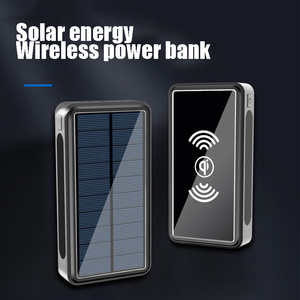 Cargador solar portátil de 20000mAh 30000mAh <span class=keywords><strong>para</strong></span> banco de energía celular Banco de energía solar de carga inalámbrica - Product Image 3