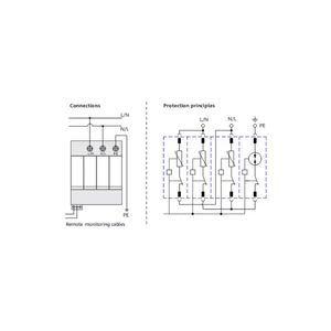19020062 WLA220W01-20 kA <b>Surge</b> <b>Protector</b> - Product Image 2
