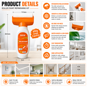 <b>Roller</b> <b>Paint</b> Refurbishment Kit for Wall Repair and Home Renovation - Product Image 4