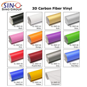 Vinilo Adhesivo para Automóviles 3DCF-02 <span class=keywords><strong>de</strong></span> Larga Duración, Buena <span class=keywords><strong>Conformidad</strong></span>, Fibra <span class=keywords><strong>de</strong></span> Carbono Mate, Blanco, Recuperable - Product Image 6