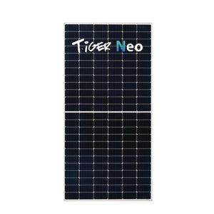 Jinko Tiger Neo n-type 78HL4-BDV 590w 600w 610Watt modulo bifacciale con pannelli fotovoltaici solari a doppio vetro prezzo di fabbrica - Product Image 1