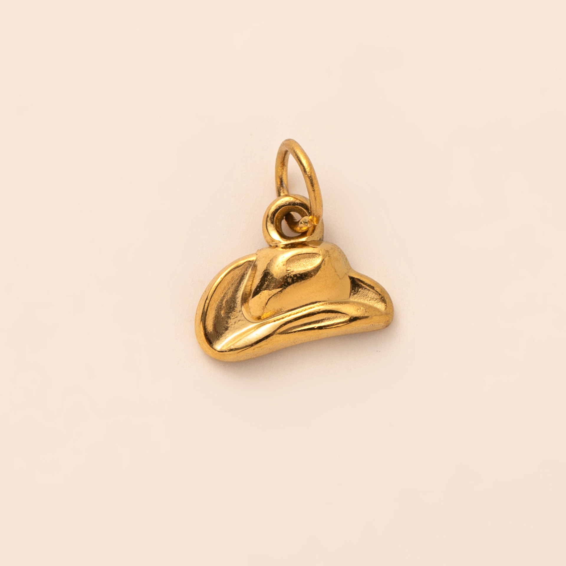 จี้หมวกคาวบอย-ทอง