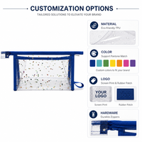Pochette à maquillage personnalisée avec paillettes, sac cosmétique brillant, trousse de toilette réversible pour femmes, vente en gros, OEM, étiquette privée