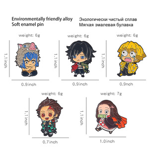 เข็มกลัดเคลือบ Chibi tanjiriu - Product Image 2