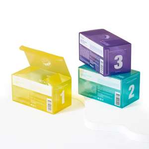 Boîte d'emballage en plastique PET PVC PP pour soins cosmétiques, personnalisée, imprimée, pour ensemble rajeunissant, boîte en acétate, emballage de vente au détail en plastique - Product Image 5