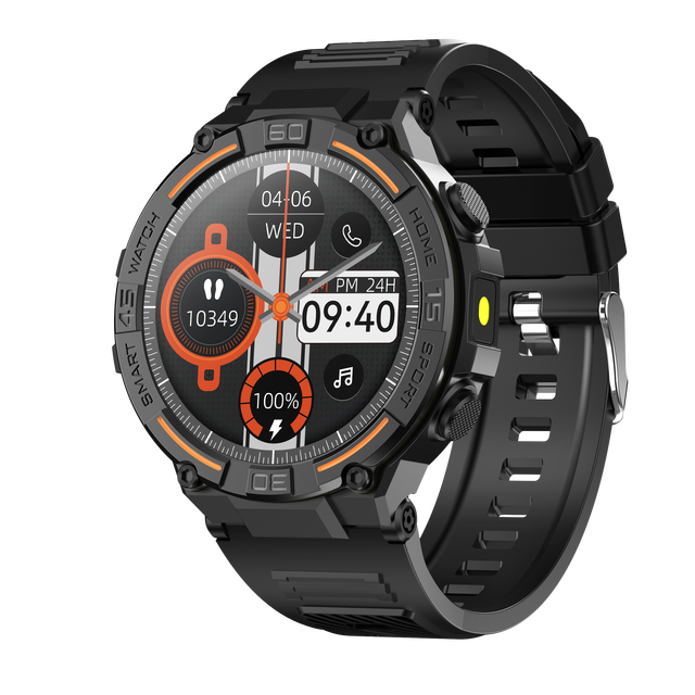 2025 New 1.52inch Full Touch Screen Smart Watch IP67 Waterproof Remote Control Take Photos Outdoor Sport HW50 Smartwatches