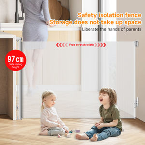 JZ retrattile Extra largo cancello di sicurezza per animali domestici regolabile per interni barriera per cani e scale per recinzione di sicurezza personalizzata - Product Image 5