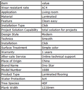 Foglio di legno ingegnerizzato MDF <span class=keywords><strong>pavimento</strong></span> ibrido Piso Laminado Laminat <span class=keywords><strong>Parquet</strong></span> Click <span class=keywords><strong>tipo</strong></span> installazione elegante <span class=keywords><strong>pavimento</strong></span> in laminato - Product Image 6