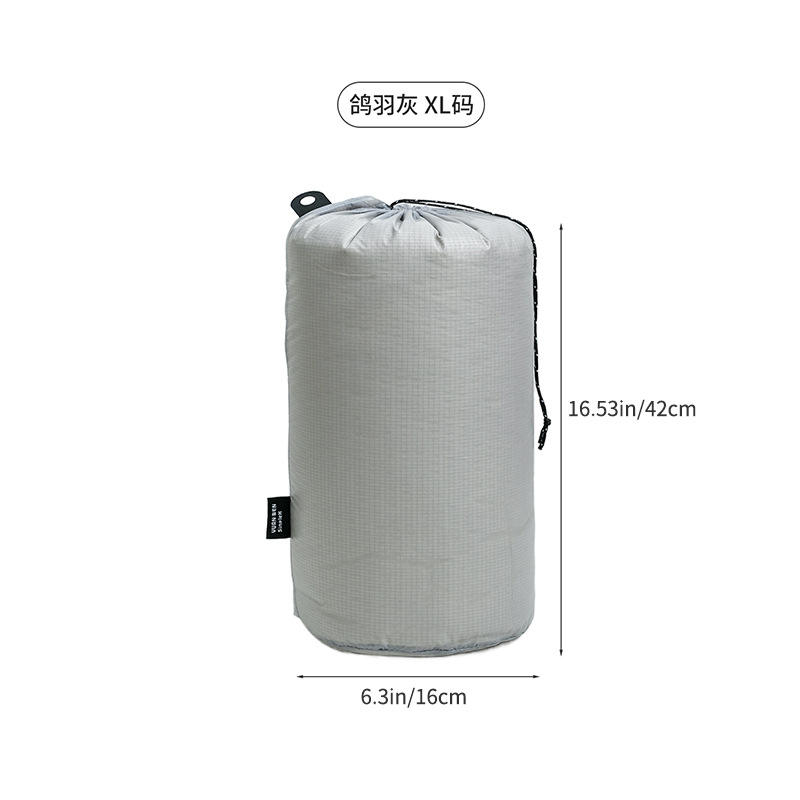 กระเป๋าเก็บเสื้อแจ็คเก็ตดาวน์ Monet Grey ขนาด XL