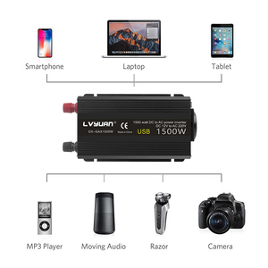 <span class=keywords><strong>LVYUAN</strong></span> 500W <span class=keywords><strong>1000W</strong></span> Onduleur à onde sinusoïdale modifiée ainsi que l'onduleur de voiture 12v 220v - Product Image 6