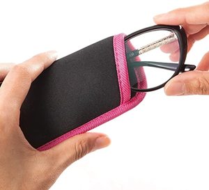 Bolsas de gafas de neopreno en blanco personalizadas, bolsa de almacenamiento de gafas de sol para viajes en la playa, estuche portátil para gafas - Product Image 4