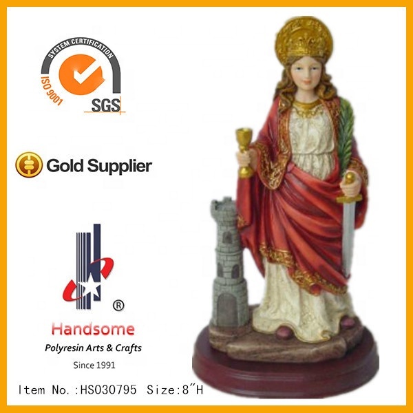 En gros Résine Statues Objets Religieux Catholiques Saint Jude Sculpture En Résine