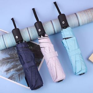 K93 Logo Printing Automatic and Manual UV <b>Umbrella</b> <b>Windproof</b> 3 Folding Travel Compact Sun Custom <b>Umbrellas</b> for Rain - Product Image 2