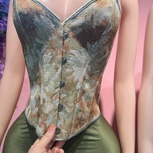 Completo Set Donna Primavera 2026: <span class=keywords><strong>Top</strong></span> Corto Stampa <span class=keywords><strong>Corsetto</strong></span> e Shorts in Raso - Completo Due Pezzi Y2K Abbigliamento Donna - Product Image 5