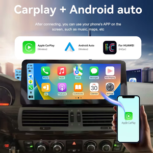 10.25 12.3 Inch Thiết Kế Mới Xe Stereo Đa Phương Tiện Cho BMW E66 E65 7 Loạt 2006-2009 Trong Di Động IPS Màn Hình 6 + 128G Carplay - Product Image 3