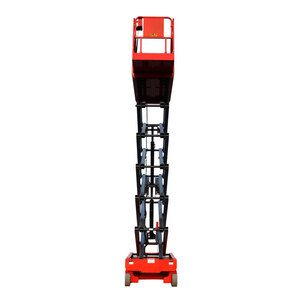 Piattaforma di Lavoro Aereo Elettrica Semovente a Forbice con Altezza Variabile per Manutenzione Interna ed Esterna - Product Image 6