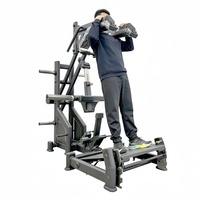 Máquina de Sentadillas Super Hack Pro Power para Gimnasio, Equipo de Fitness Comercial para Entrenamiento de Cadera y Piernas