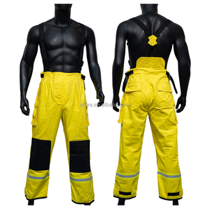 Combinaison de pompier ignifuge EN469, uniforme de pompier en matériau NOMEX Aramid, coton, équipement de sauvetage incendie - Product Image 3