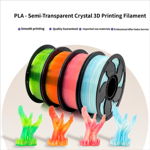 Filament PLA transparent cristallin, haute transparence, matériau d'impression 3D - Product Image 5