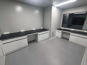 Banc de laboratoire scolaire en métal autoportant - Design moderne, prix d'usine, assemblage rapide pour les expériences scientifiques - Product Image 3