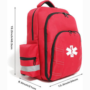 Free Sample Emergency <b>Medical</b> Backpack Empty, First Responder EMT <b>Bag</b> for EMS, Camping, Hiking, Home Health, Field Trips - Product Image 1