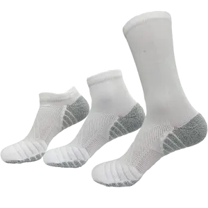 Customized different length knitted polyester custom grip golf sports socks for women