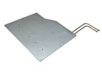 Refroidisseur d'eau liquide à faible entretien, plaque froide liquide, refroidisseur d'eau en aluminium, refroidisseur d'eau personnalisé pour système de refroidissement du processeur