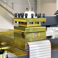 Tour CNC horizontal CK6150 à performance durable avec guides renforcés et porte-outils à 4 postes pour pièces d'atelier