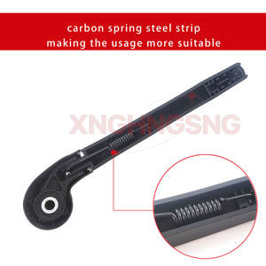 Limpiaparabrisas Trasero para BYD <span class=keywords><strong>Dolphin</strong></span>, Brazo de Soporte, Goma Natural, Sin Estructura, Limpieza de Vidrios, Antivaho - Product Image 5