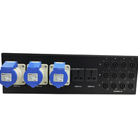 TNH PS-LAS-5 + 1 Boîtier d'alimentation professionnel Boîtier de distribution d'alimentation Distributeur d'alimentation pour équipement audio de concert