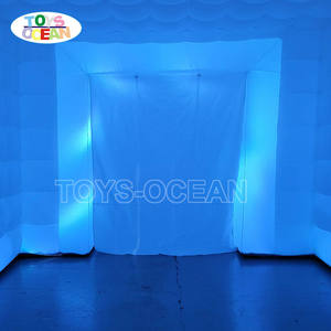 Tente cubique gonflable d'extérieur personnalisée avec lumière LED Photomaton Boîte de nuit - Product Image 6