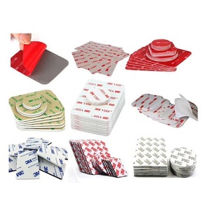 Nastri Adesivi Acrilici 3M Pretagliati a Doppia Faccia, Sensibili alla Pressione, Resistenti al Calore, con Liner Rosso, Senza Residui di Colla, Modelli 4905 4910 - Product Image 2