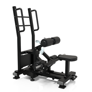 Placa de ejercicio de glúteos de entrenamiento de fuerza comercial profesional de alta calidad, máquinas de empuje de cadera de pie cargadas - Product Image 1