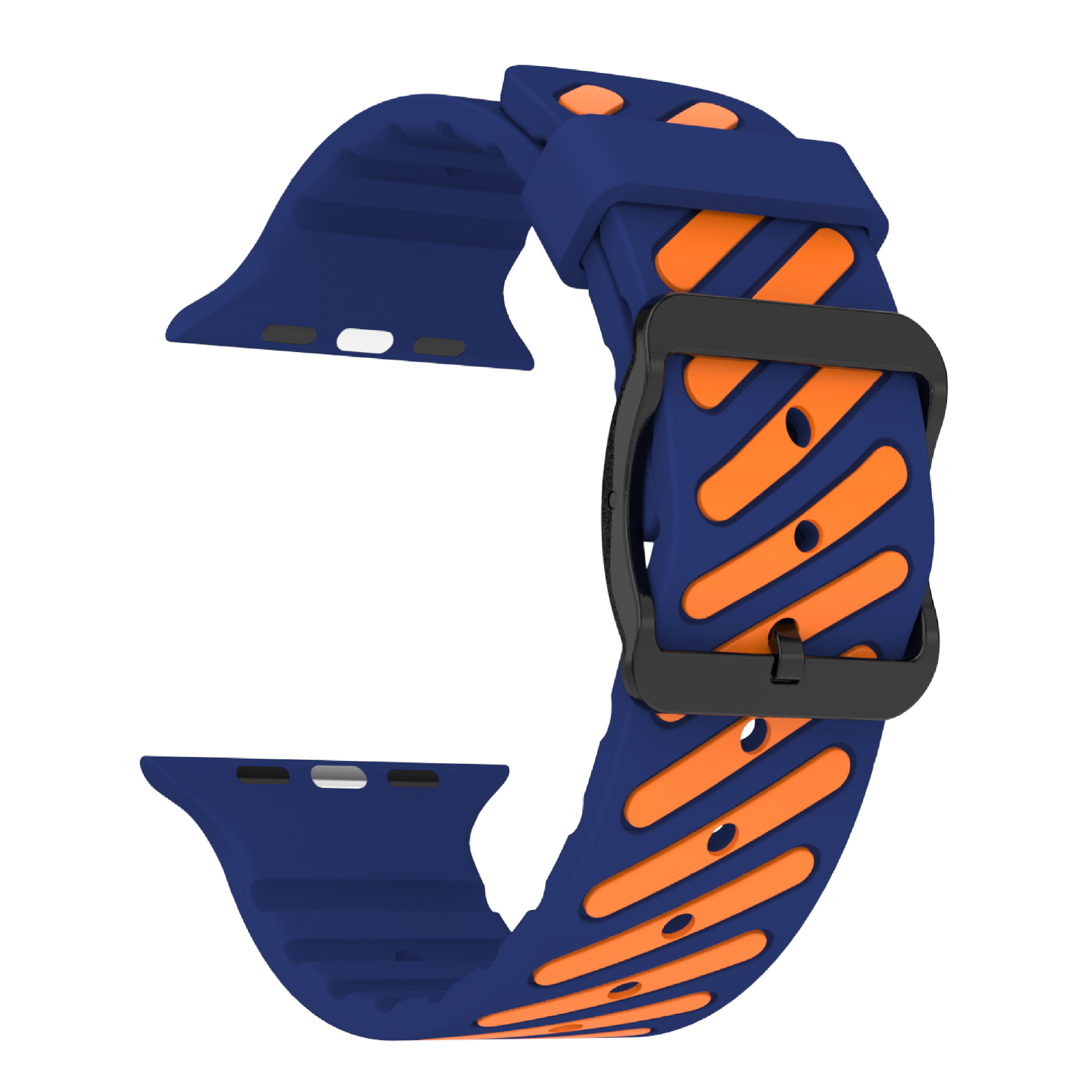 Bleu nuit + Orange