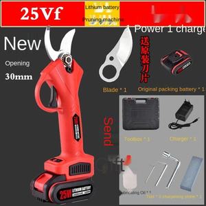 Tijeras de Podar Recubiertas de Plástico en Oferta, Tijeras para Plantas <span class=keywords><strong>Fujiwara</strong></span> con Agarre Antideslizante, Trinquete, 21 V, 1500 mAh, 15-25 mm - Product Image 3