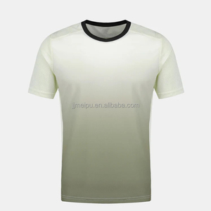 T-shirt de sport pour homme en polyester à séchage rapide, idéal pour la course, le marathon, l'entraînement et le <span class=keywords><strong>tennis</strong></span> – Vêtement de sport homme <span class=keywords><strong>pas</strong></span> <span class=keywords><strong>cher</strong></span> - Product Image 4