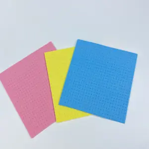 High quality Eco Friendly Biodegradable Cleaning Cellulose Sponge Cloth Swedish Cellulose Cloth