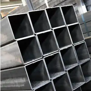 Erw kaynaklı karbon kare çelik boru fiyat astm q345 q235 karbon çelik boru 18 inç spcc 14 inç
