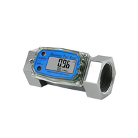Débitmètre à turbine haute précision 0,5 % en acier inoxydable 1'' 1,5'' 2'' pour liquides/gaz/huile/eau