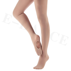 Taille haute solide motif filles neuf points bébé chaussettes mince <span class=keywords><strong>blanc</strong></span> soie bas Leggings pour la pratique de la danse printemps été - Product Image 6