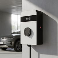 Europäische Standard-Steckdose AC EV Wallbox Typ 2 mit GB/T und Tesla NACS Optionen für Wohn- und Gewerbegebäude