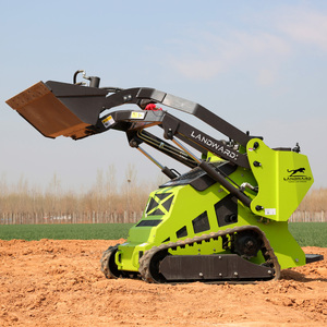 Industrial Multipurpose Mini Front End Skid Steer Farm <b>Stand</b> Hydraulic Track Epa 5 Certification with Attachments Durable - Product Image 6
