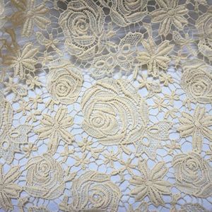 Haute Qualité En Gros Broderie Soluble Dans L'eau Délicat Coton Fleur Dentelle Garniture - Product Image 6
