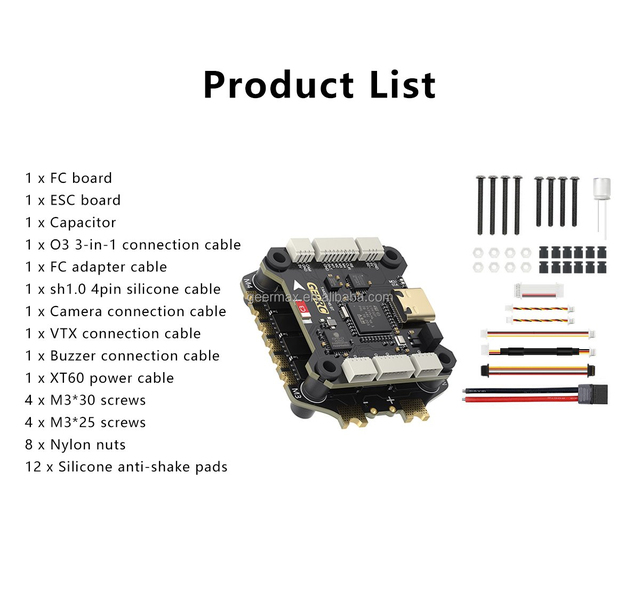FPV Drone FC ESC 60A for GEPRC TAKER F745 BT 8Bit Stack 512M MPU6000+ICM42688-P Flight Controller H60_BLS 4IN1 ESC DIY UAV Parts
