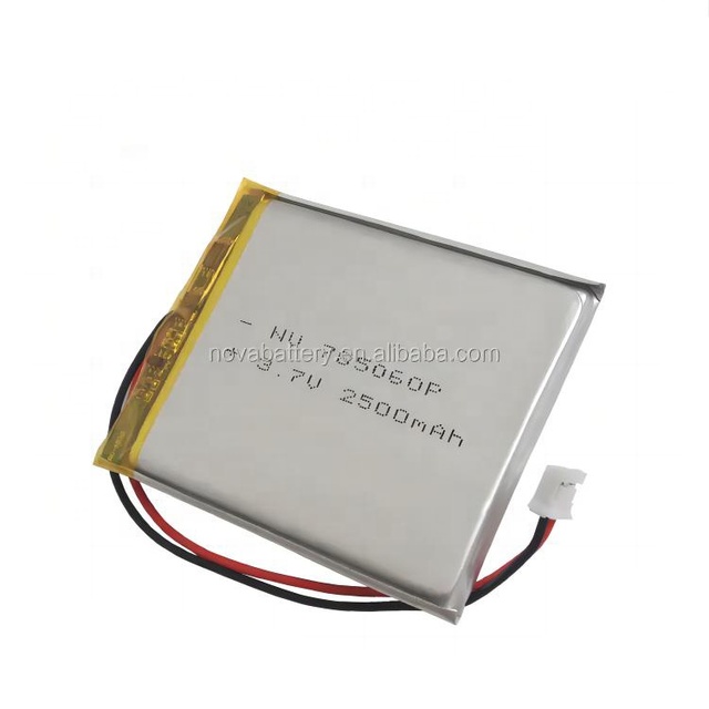 785060 2500mah Li-ion Polymer Battery 3.7v