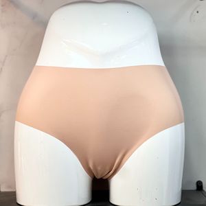 Sous-vêtements pour femmes, couleur unie, une pièce, sans couture, taille mi-haute, confortables, élastiques, de haute qualité - Product Image 4